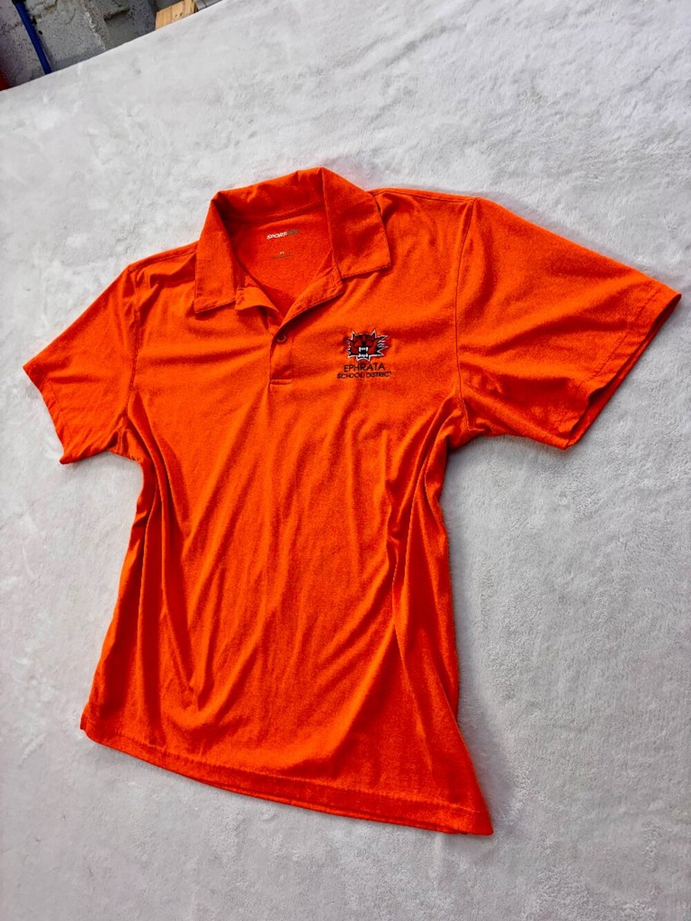Sport-Tek "Ephrata School District" Women's Orange Polo -- Size: XL!!